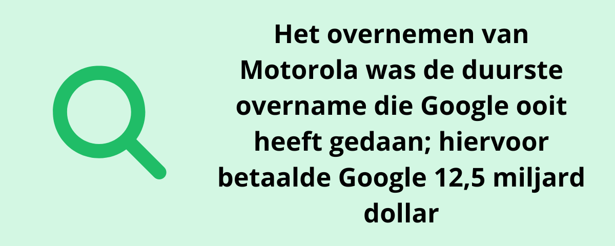 Motorola overname Google